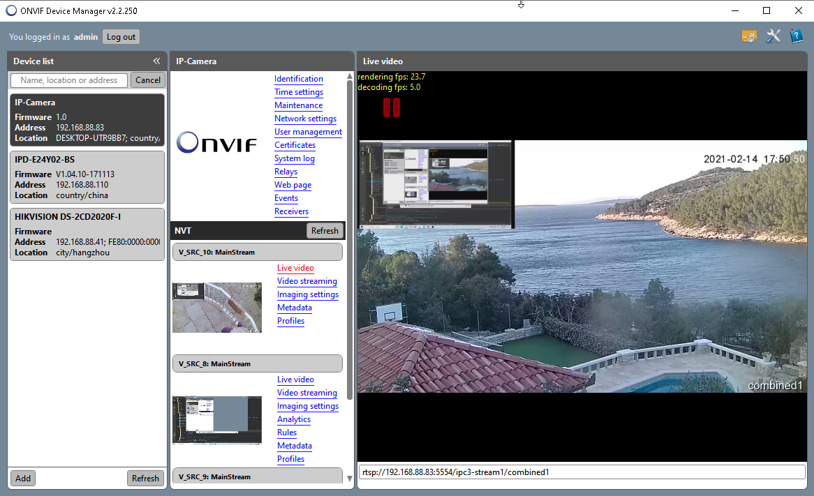 ITVDesk combine Stream