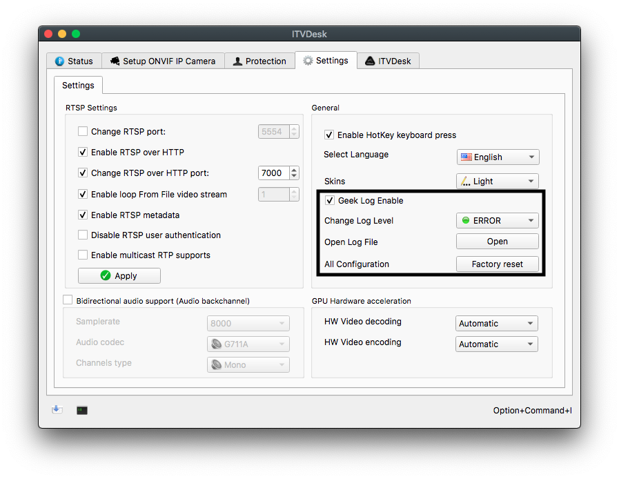 itvdesk onvif ip camera setup log file images ipcamera itvdesk logPrint