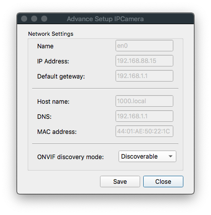itvdesk setup onvif discovery mode support